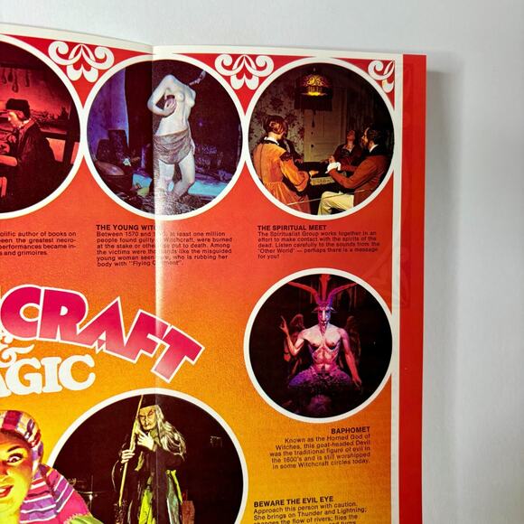 Vintage Museum of Witchcraft and Magic Gatlinburg TN Travel Pamphlet Devil 1970s - Picture 7 of 14